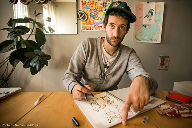 Interview: Jon Burgerman “Doodle Art”